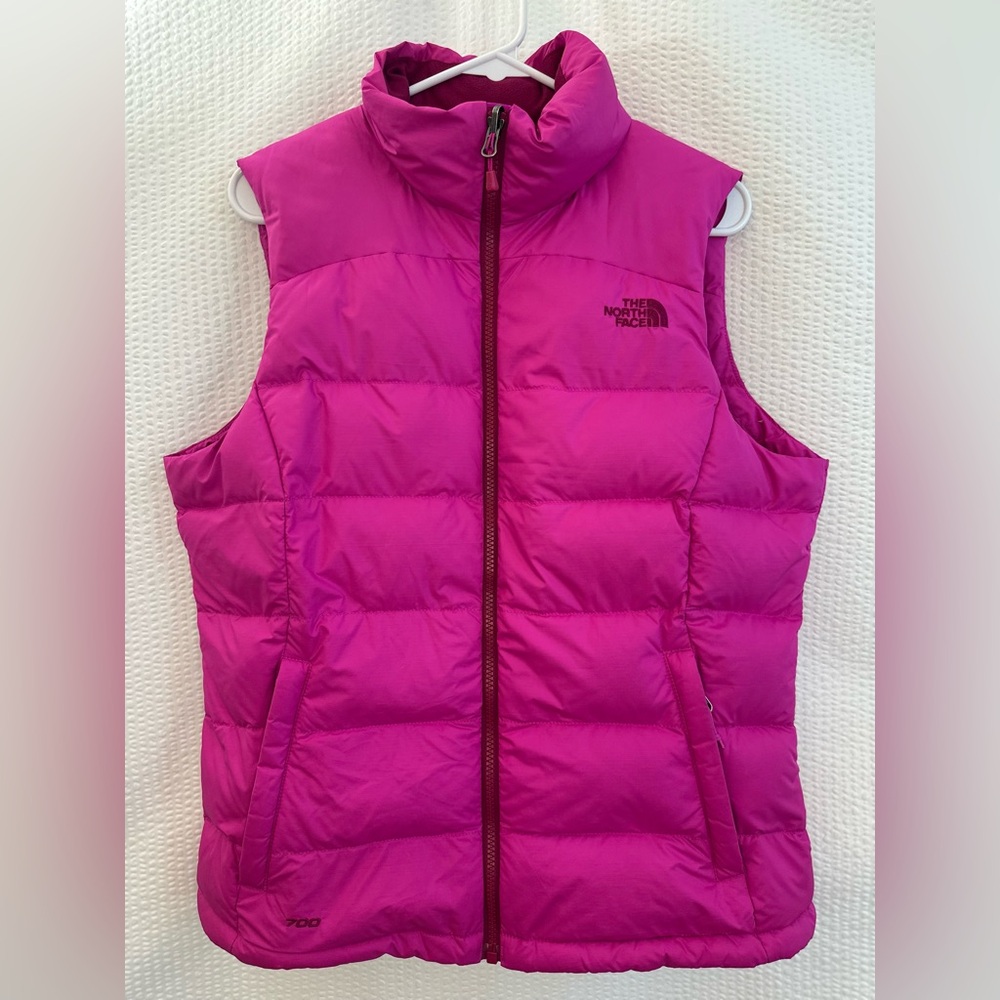 The North Face 700 Women’s Pink Goose Down Puffer Vest Size: Medium